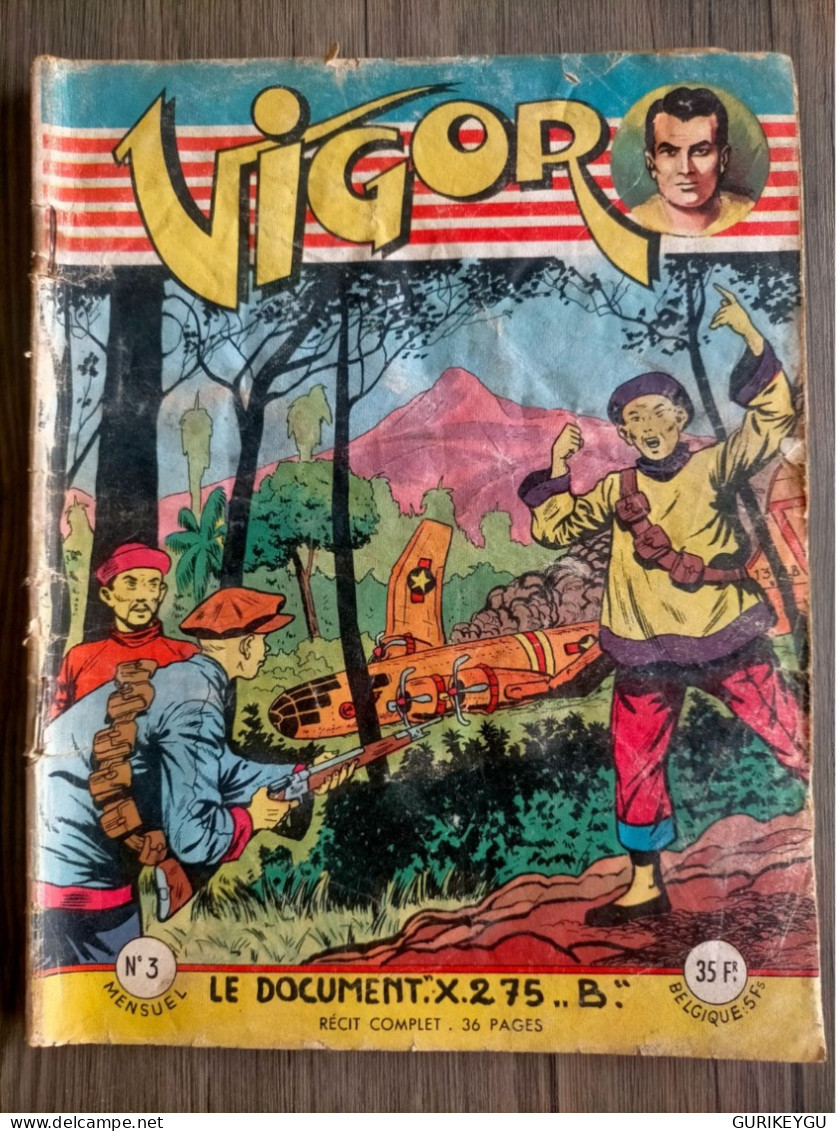 Bd Guerre VIGOR  N° 3  ARTIMA  1954 - Arédit & Artima