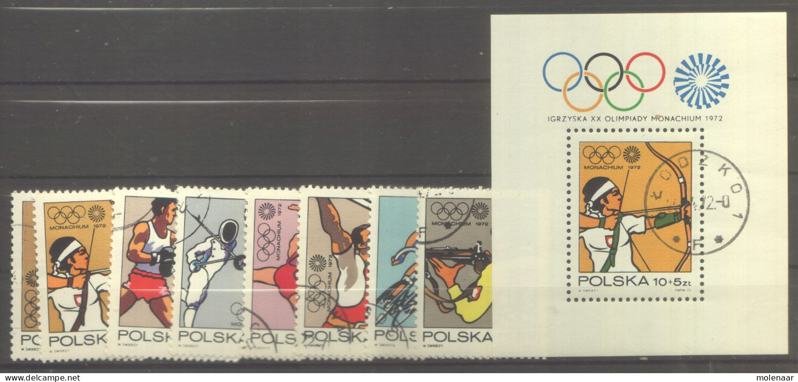 Postzegels > Europa > Polen > 1944-.... Republiek > 1971-80 > Gebruikt  2146-2154 (12065) - Oblitérés