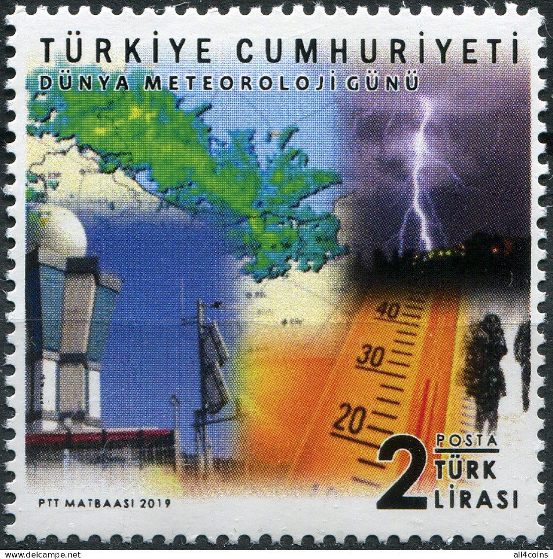 Turkey 2019. World Metrology Day (MNH OG) Stamp - Unused Stamps