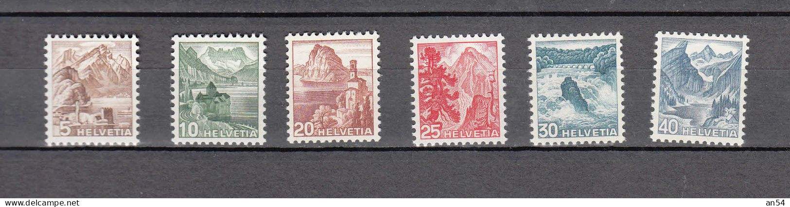 1948  N° 285 à 290     NEUFS**    COTE 60.00    CATALOGUE SBK - Unused Stamps