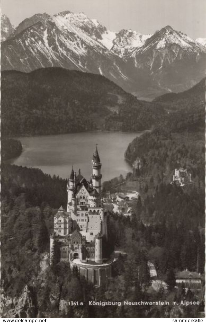 129761 - Neuschwanstein (OT Von Schwangau) - Schloss Mit Alpsee - Füssen