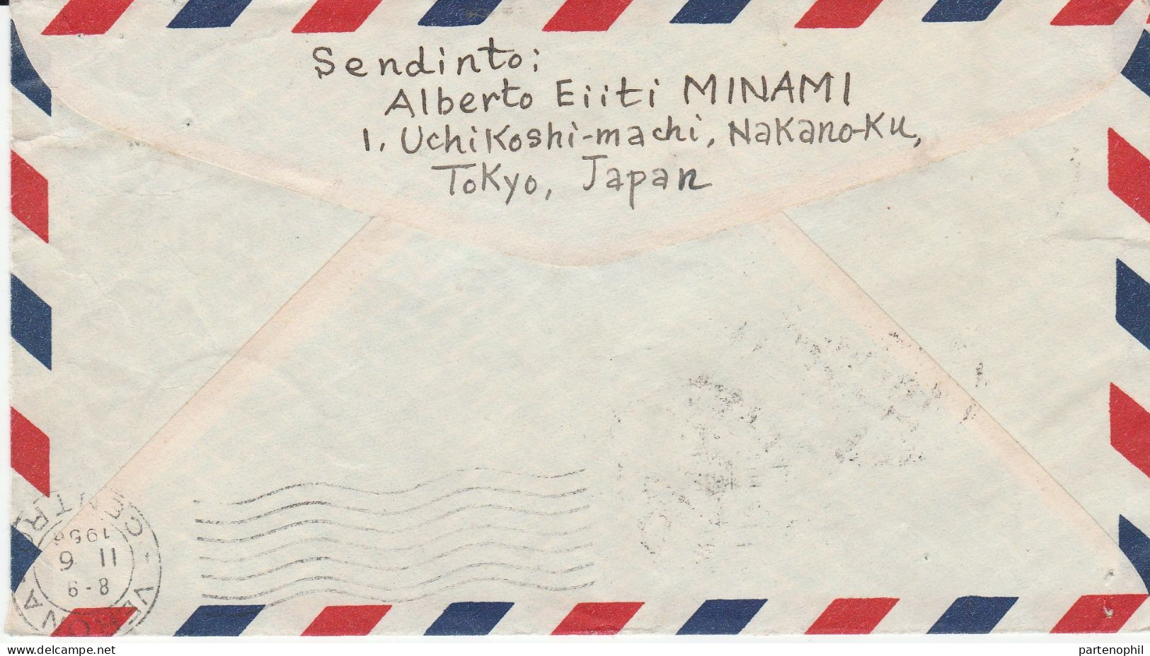 Japan Giappone 1956  - Postal History  Postgeschichte - Storia Postale - Histoire Postale - Lettres & Documents