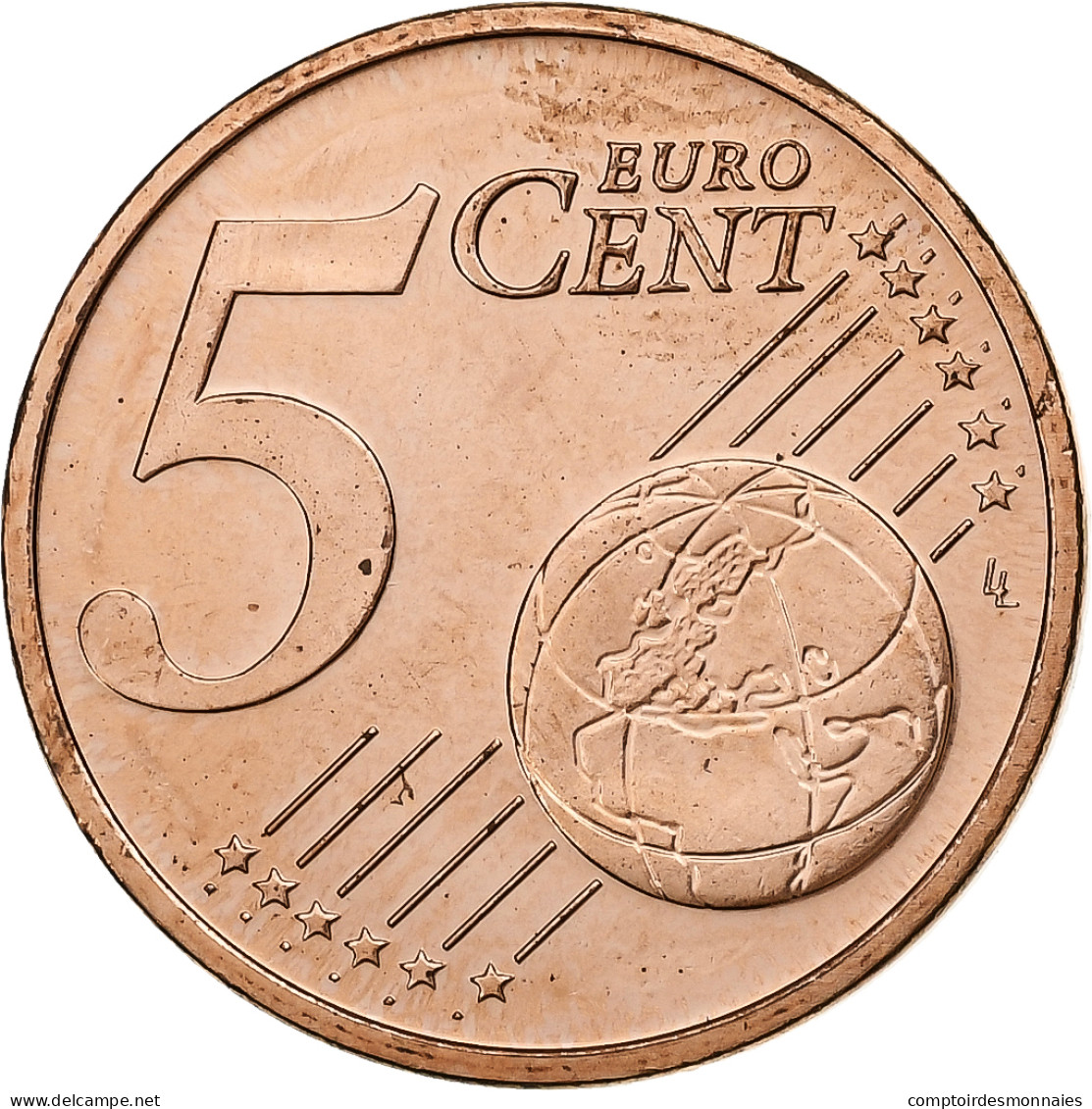 Lettonie, 5 Euro Cent, 2014, Stuttgart, SUP+, Cuivre Plaqué Acier, KM:152 - Lettland