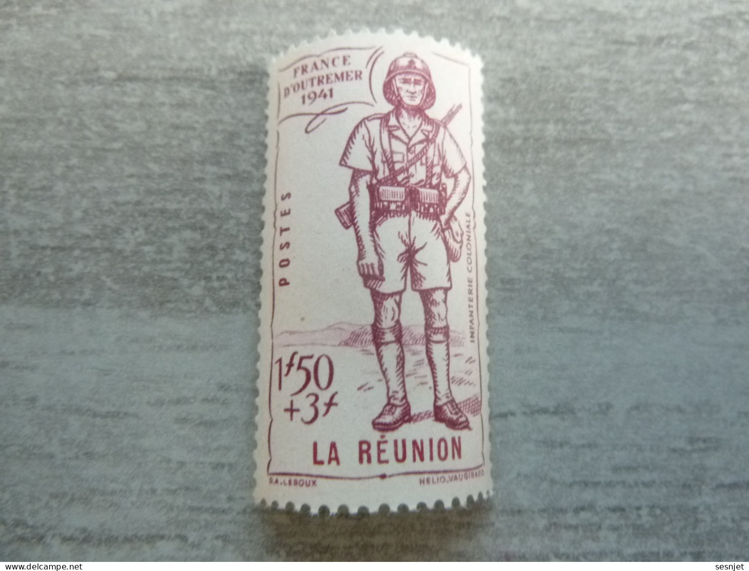 La Réunion - Défense Empire - Infanterie Coloniale - 1f.50+3f -  Yt 176 - He. Vaugirard - Lilas - Neuf - Année 1941 - - Unused Stamps