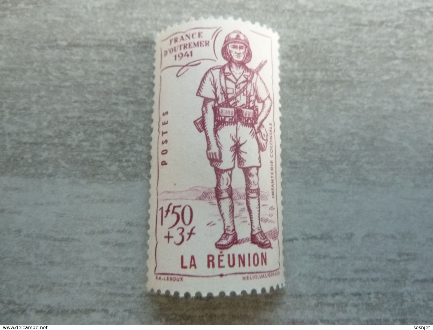 La Réunion - Défense Empire - Infanterie Coloniale - 1f.50+3f -  Yt 176 - He. Vaugirard - Lilas - Neuf - Année 1941 - - Nuevos