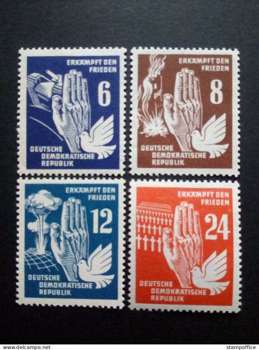 DDR MI-NR. 276-279 POSTFRISCH(MINT) FRIEDEN 1950 - Neufs