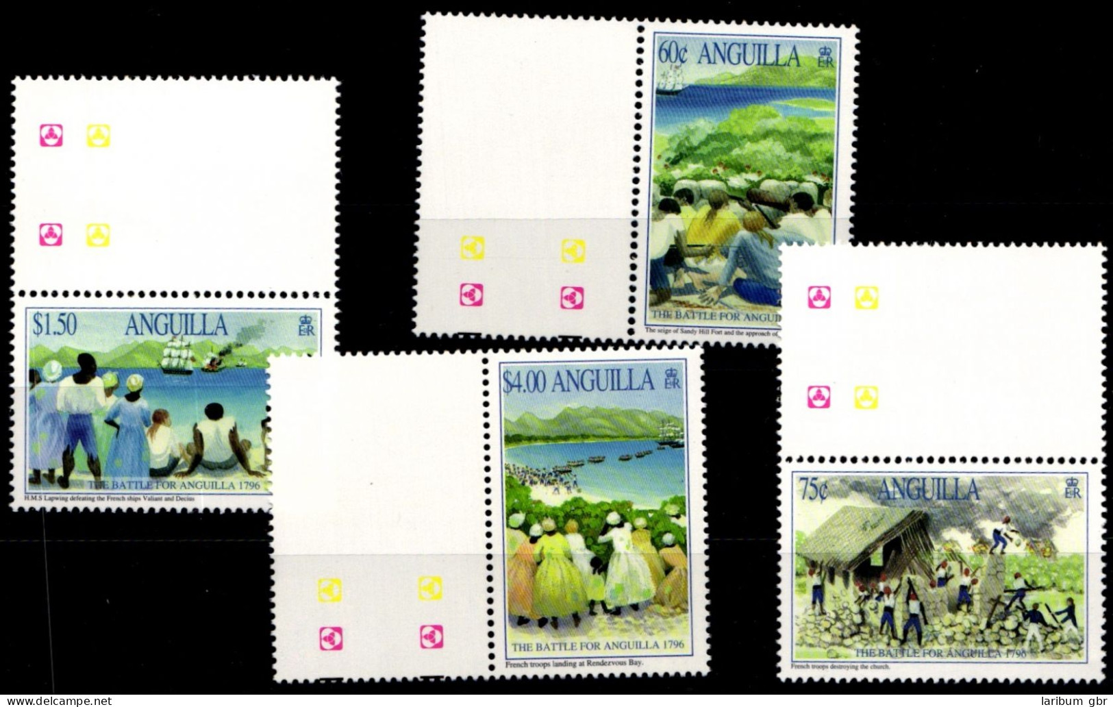 Anguilla 968-971 Postfrisch Geschichte #GW332 - Anguilla (1968-...)