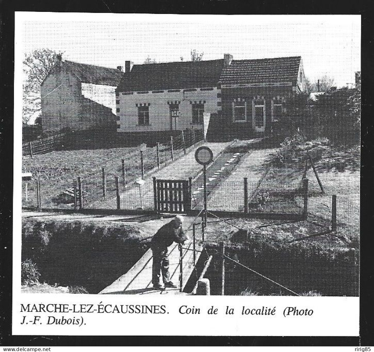 1980  --  BELGIQUE . MARCHE LEZ ECAUSSINES . COIN DU VILLAGE . 4A755 - Unclassified