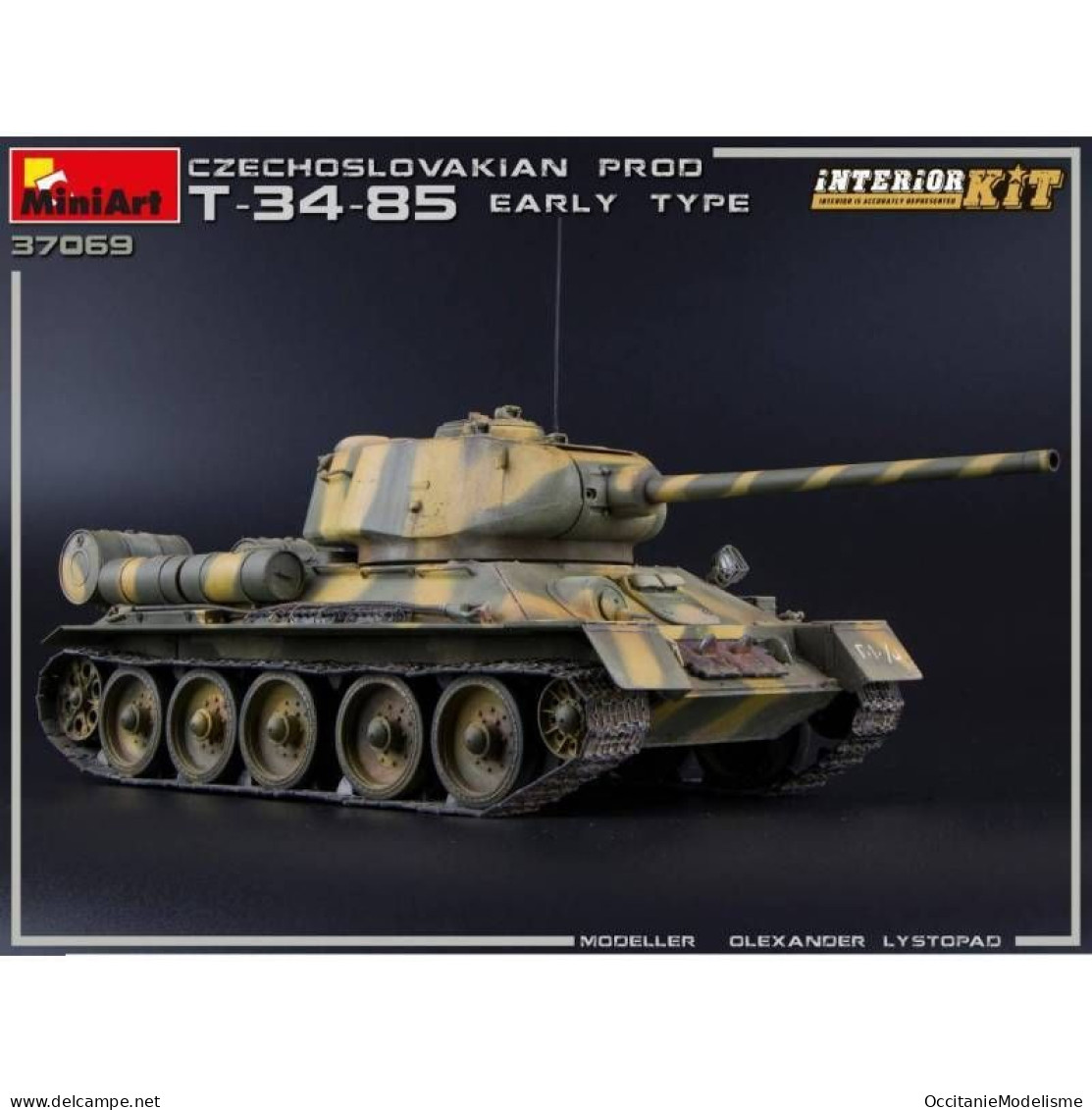 Miniart - CHAR T-34/85 Czechoslovak Prod. Early Type Maquette Réf. 37069 Neuf NBO 1/35 - Militaire Voertuigen