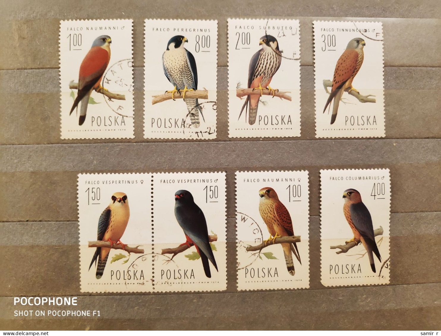 1974	Poland	Birds (F85) - Used Stamps