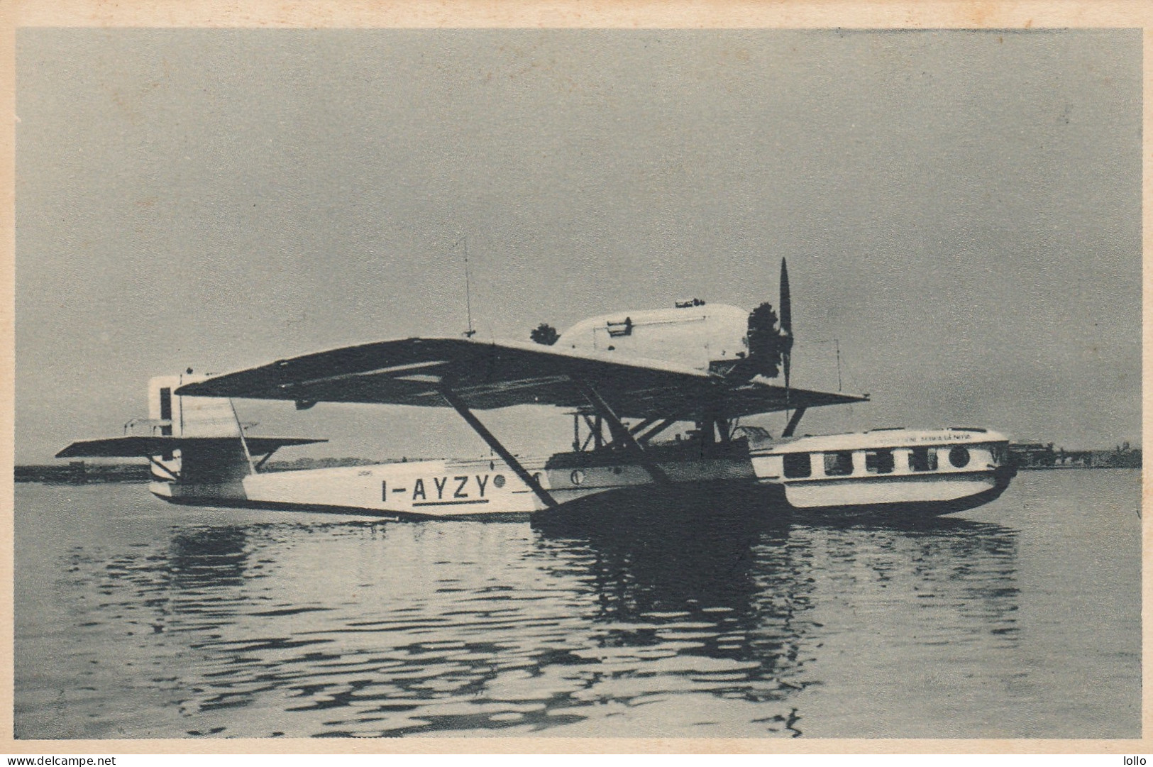 Aviazione   -  Aerei  - Idrovolante Donier Wal  -  I  AYZY  - F. Piccolo  -  Nuova -  Bella - 1919-1938: Fra Le Due Guerre