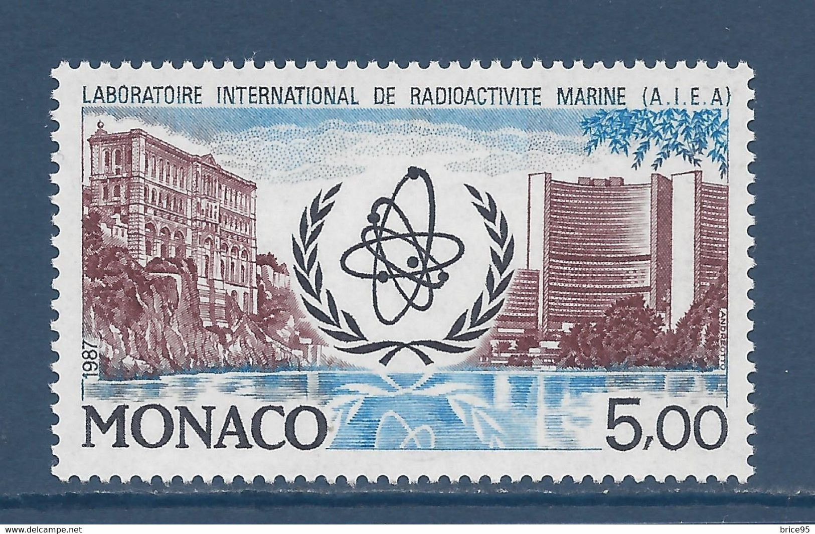 Monaco - YT N° 1602 ** - Neuf Sans Charnière - 1987 - Unused Stamps