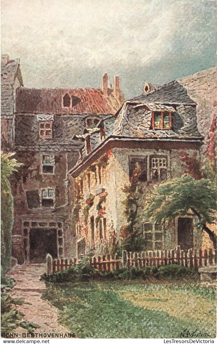 PEINTURES & TABLEAUX - Bonn - Beethovenhaus - Carte Postale Ancienne - Malerei & Gemälde