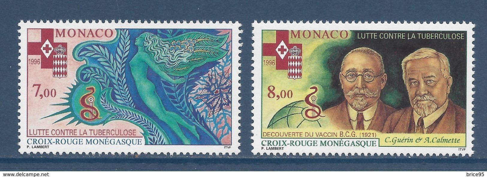 Monaco - YT N° 2063 Et 2064 ** - Neuf Sans Charnière - 1996 - Nuevos