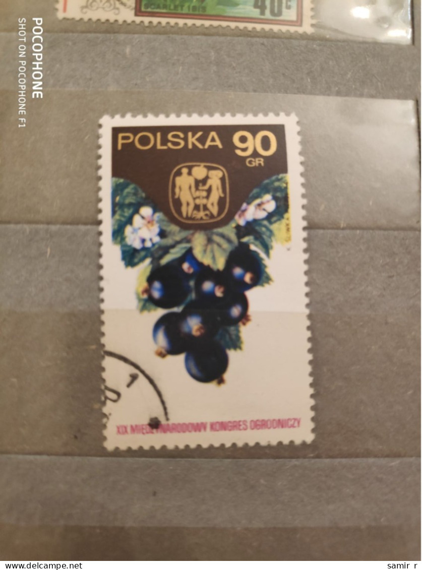 Poland	Fruits (F85) - Used Stamps