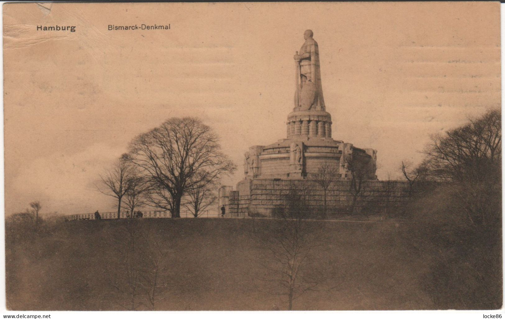 #10071 Hamburg - Bismarck-Denkmal, 1914 - Monuments