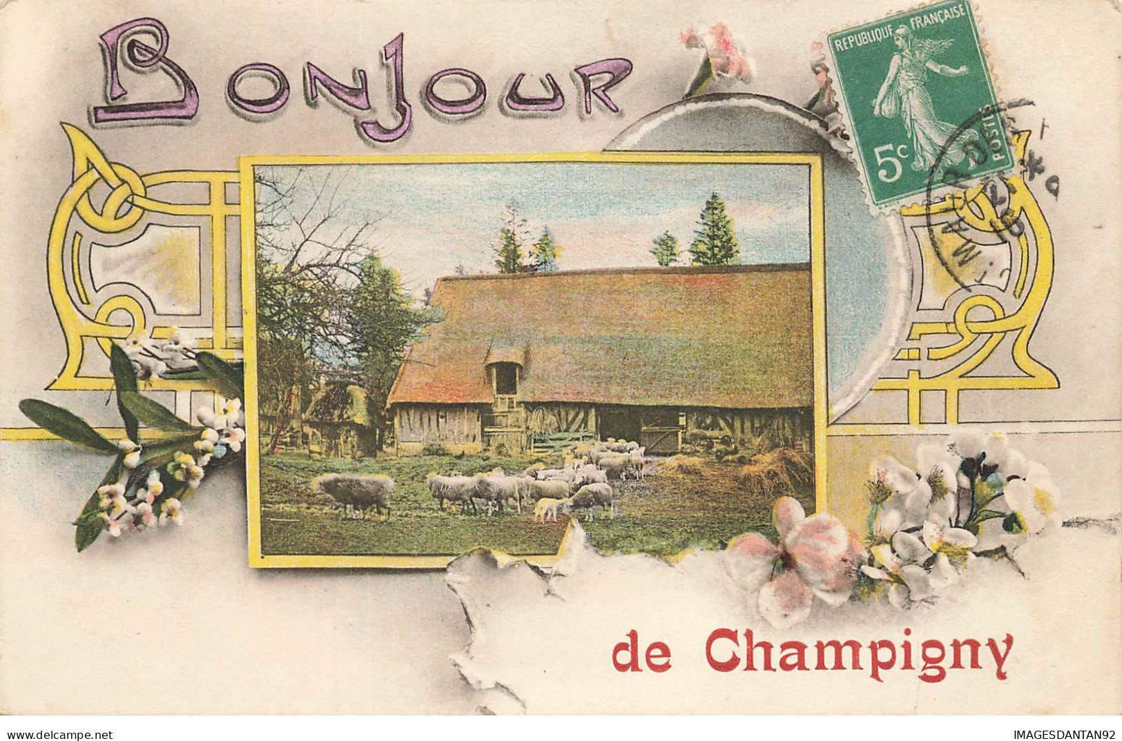 94 CHAMPIGNY SUR MARNE #AS38708 FERME MOUTON BONJOUR - Champigny Sur Marne