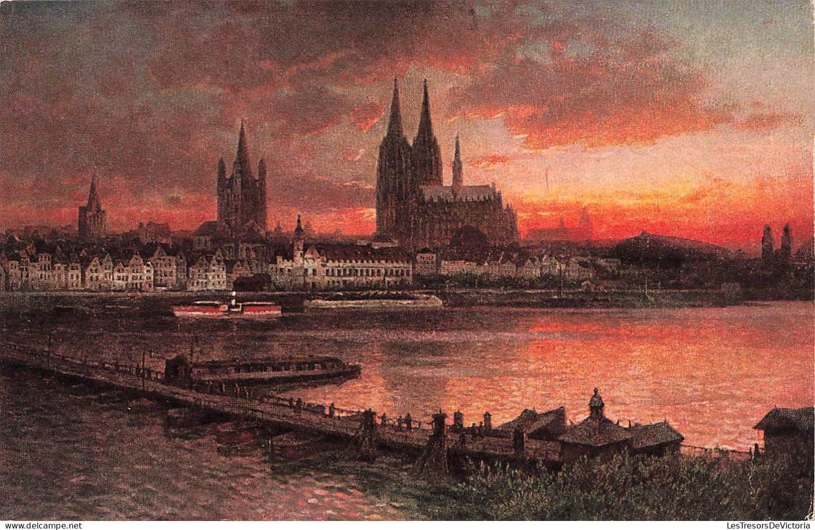 PEINTURES & TABLEAUX - Koln - Im Rhein - Carte Postale Ancienne - Malerei & Gemälde