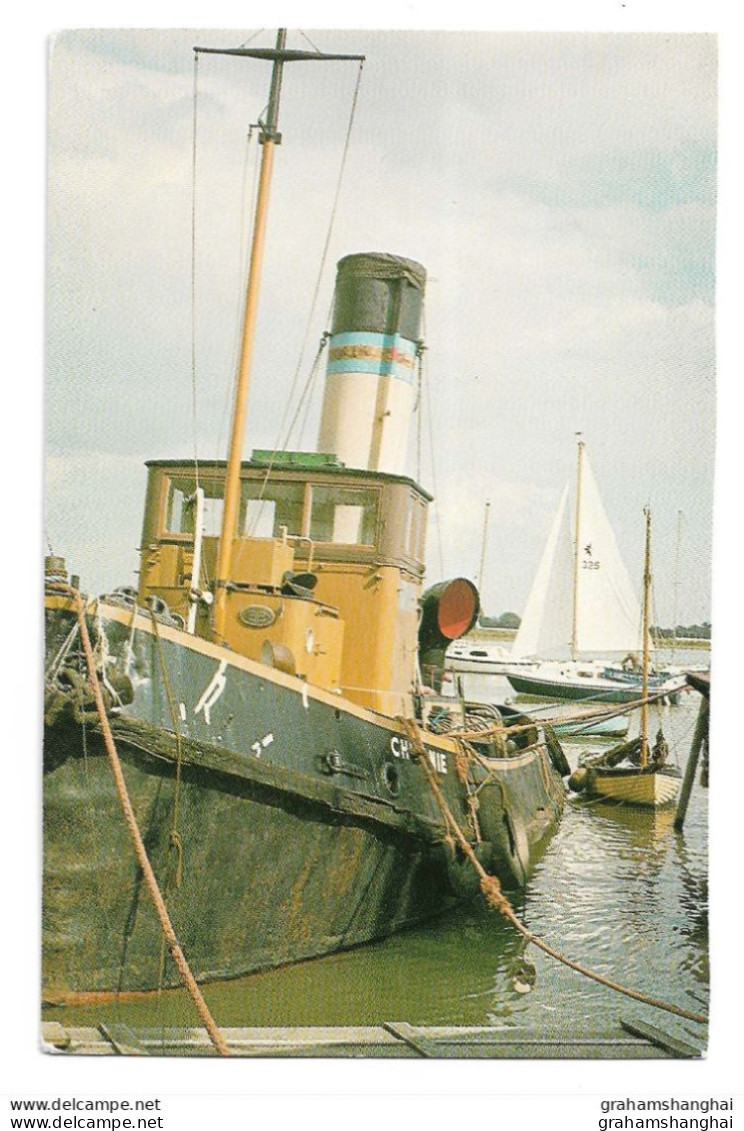 Postcard Essex Maldon Working Tugboat 1974 Unposted - Remorqueurs