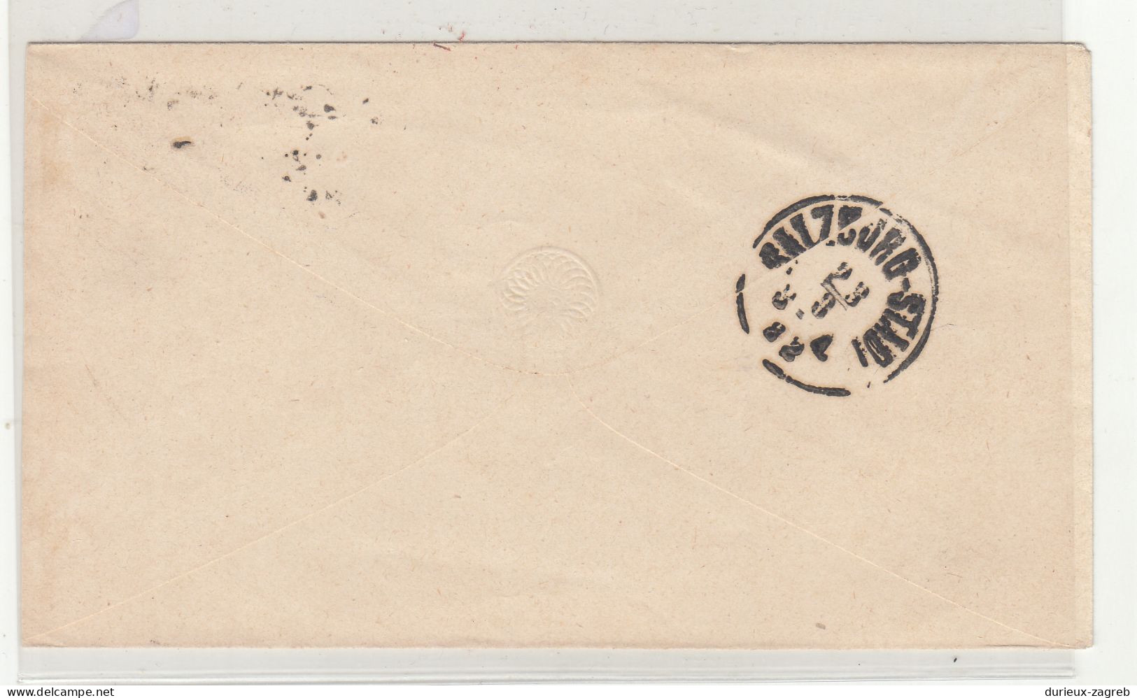 Austria Postal Stationery Letter Cover Posted 1882 B240401 - Buste