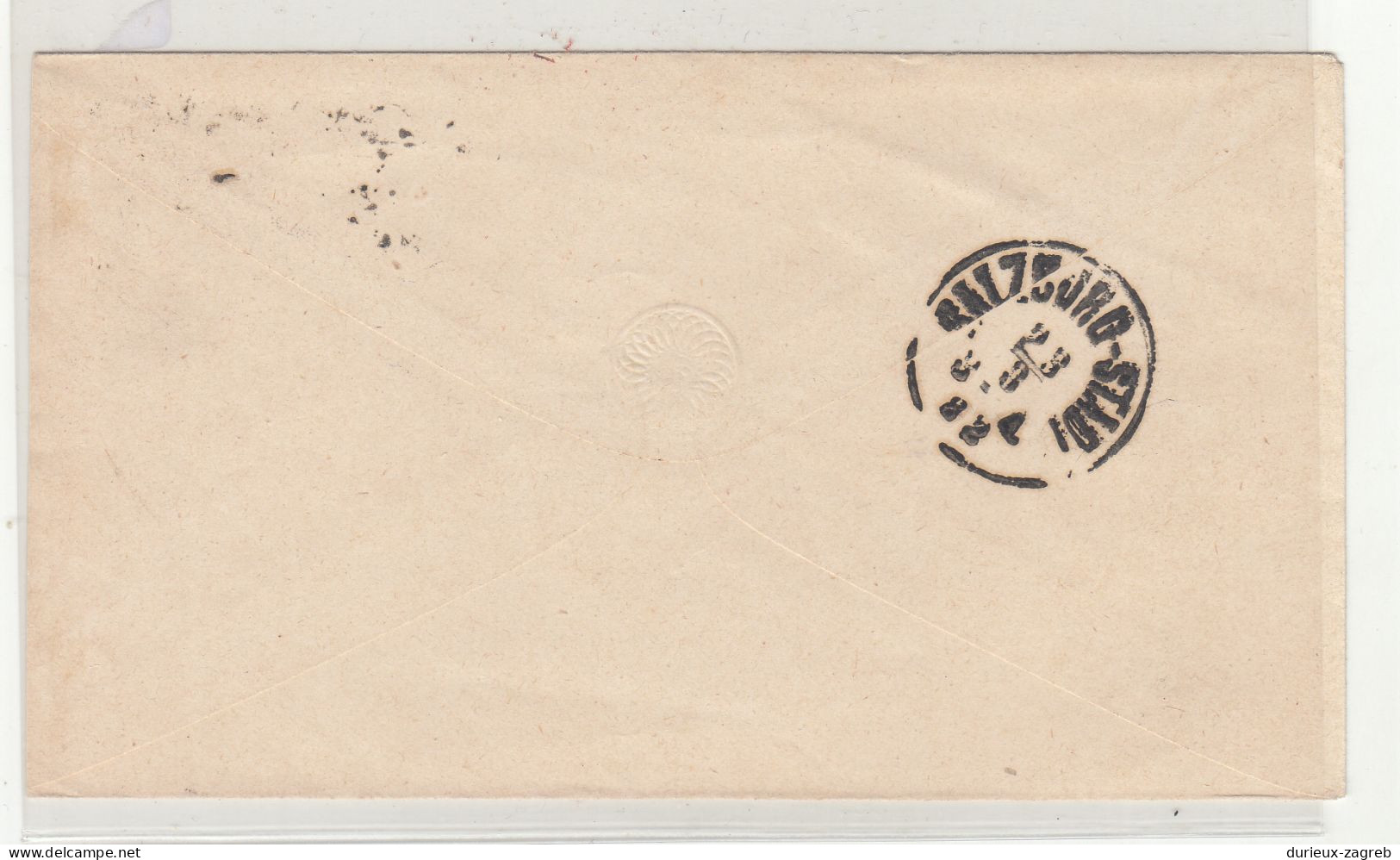 Austria Postal Stationery Letter Cover Posted 1882 B240401 - Covers