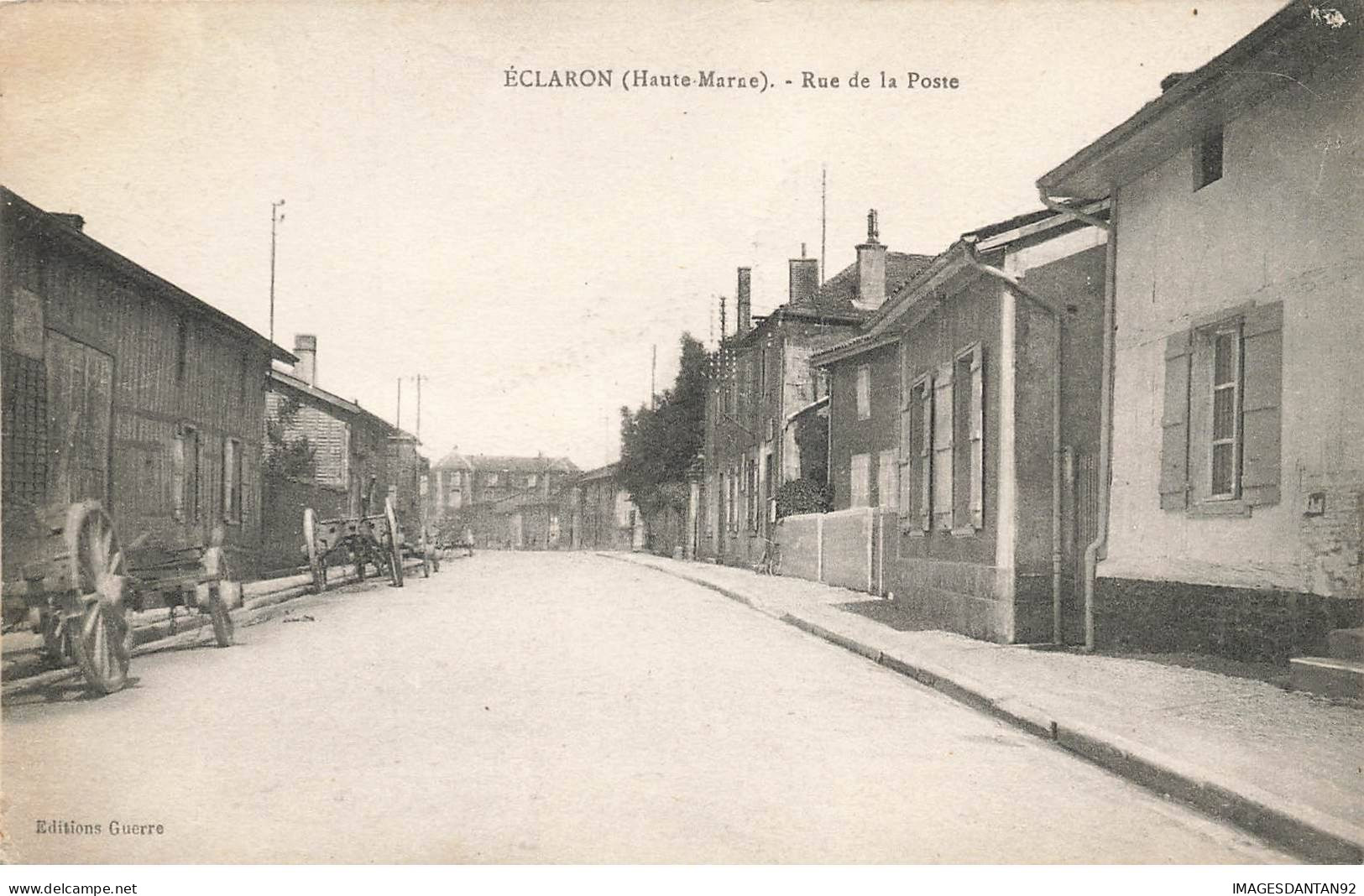 52 ECLARON #AS38907 RUE DE LA POSTE - Eclaron Braucourt Sainte Liviere