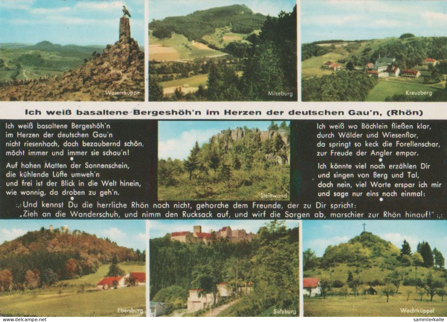 27463 - Rhön - U.a. Milseburg - 1983 - Rhön