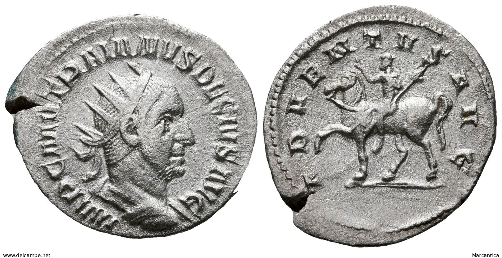 Trajan Decius AR Antoninianus. Rome, AD 249-251. - L'Anarchie Militaire (235 à 284)