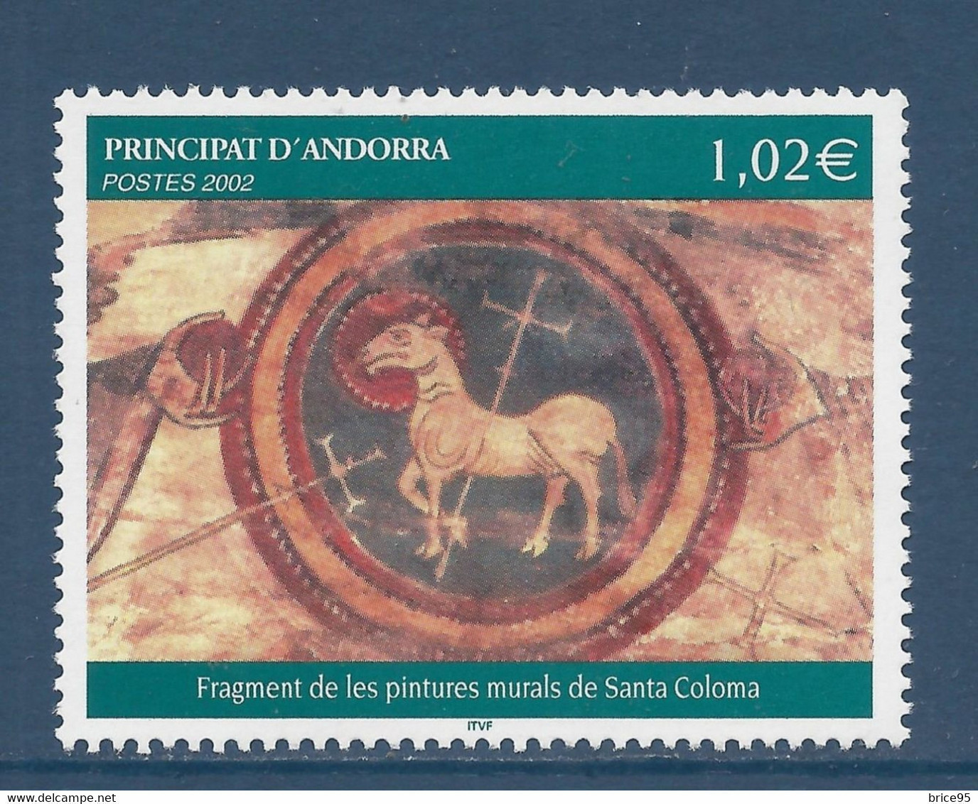 Andorre Français - YT N° 574 ** - Neuf Sans Charnière - 2002 - Unused Stamps