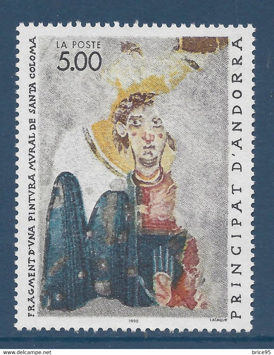 Andorre Français - YT N° 396 ** - Neuf Sans Charnière - 1990 - Neufs