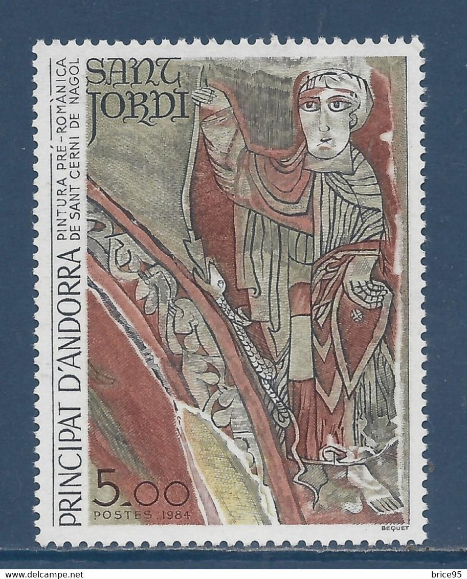 Andorre Français - YT N° 334 ** - Neuf Sans Charnière - 1984 - Nuevos