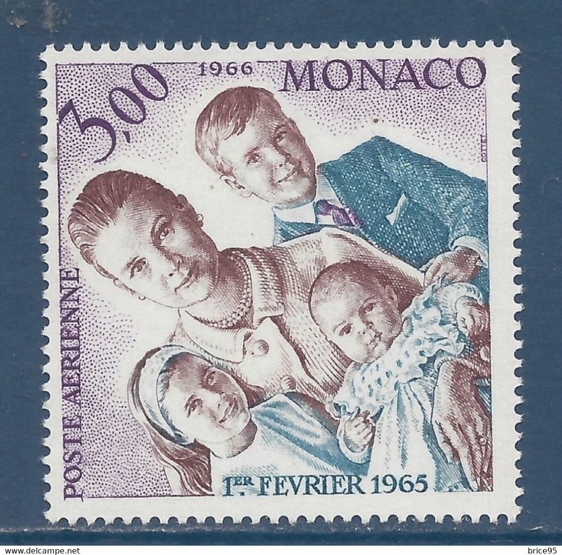 Monaco - Poste Aérienne - PA YT N° 85 ** - Neuf Sans Charnière - 1965 - Luftfahrt