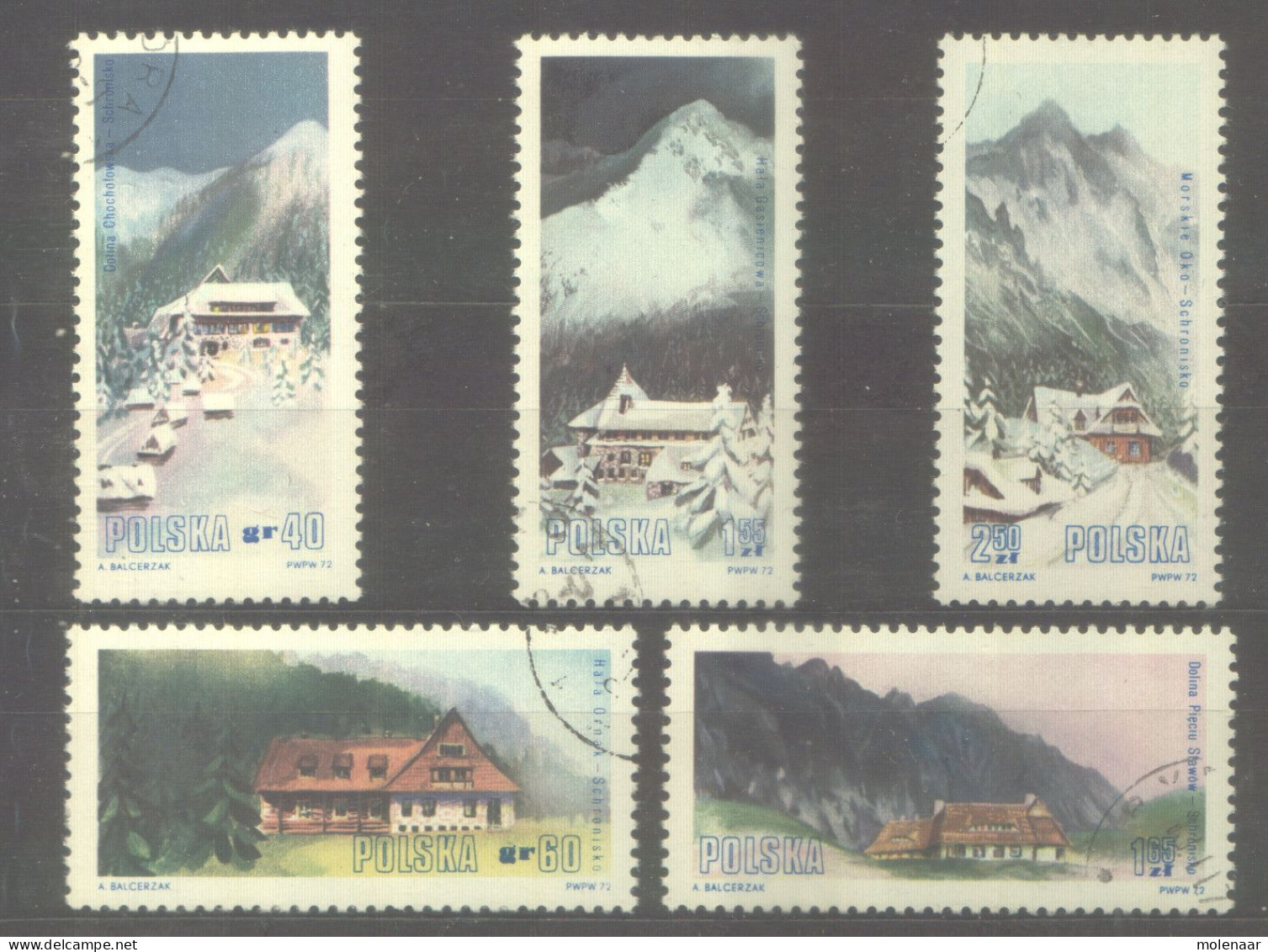 Postzegels > Europa > Polen > 1944-.... Republiek > 1971-80 > Gebruikt 2201-2204  (12078) - Used Stamps