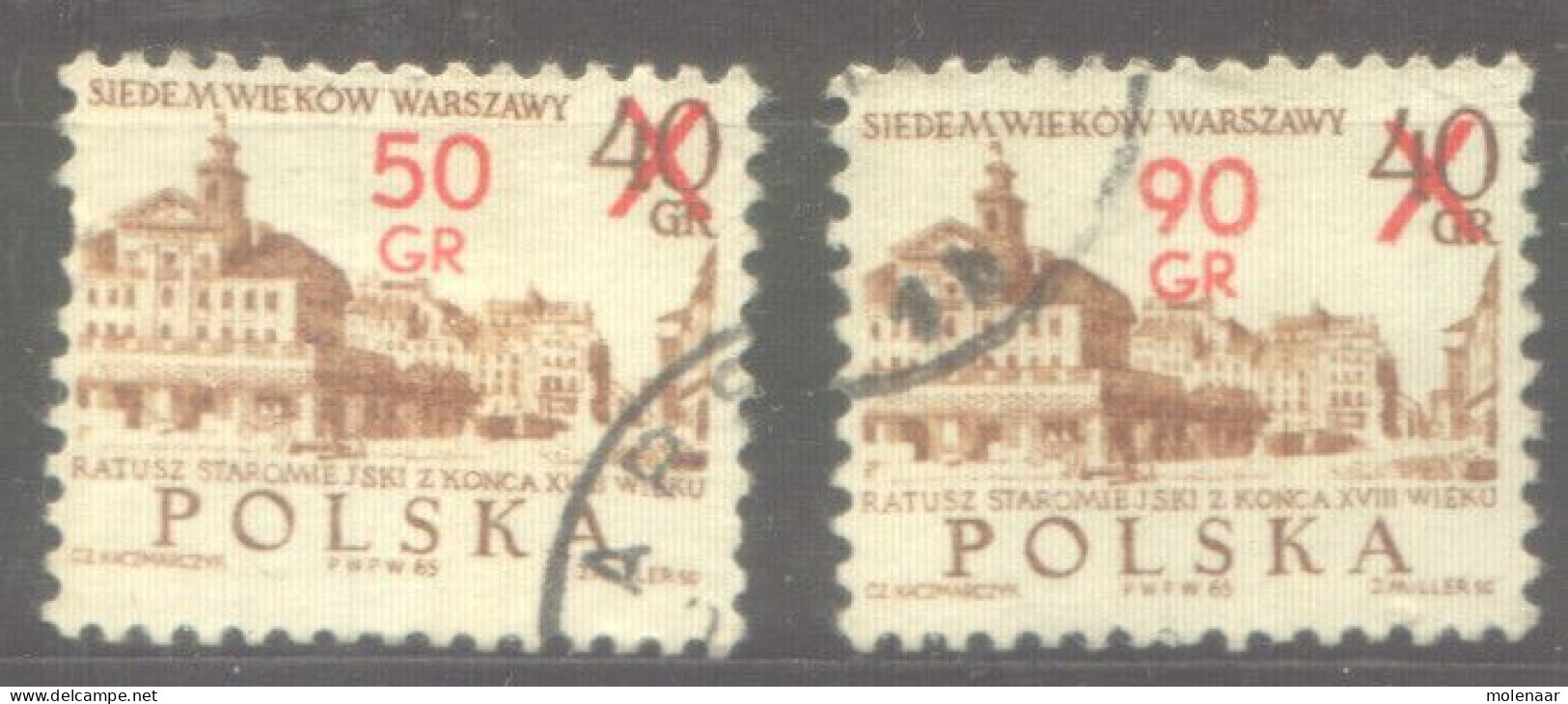 Postzegels > Europa > Polen > 1944-.... Republiek > 1971-80 > Gebruikt  2206-07  (12079) - Gebraucht