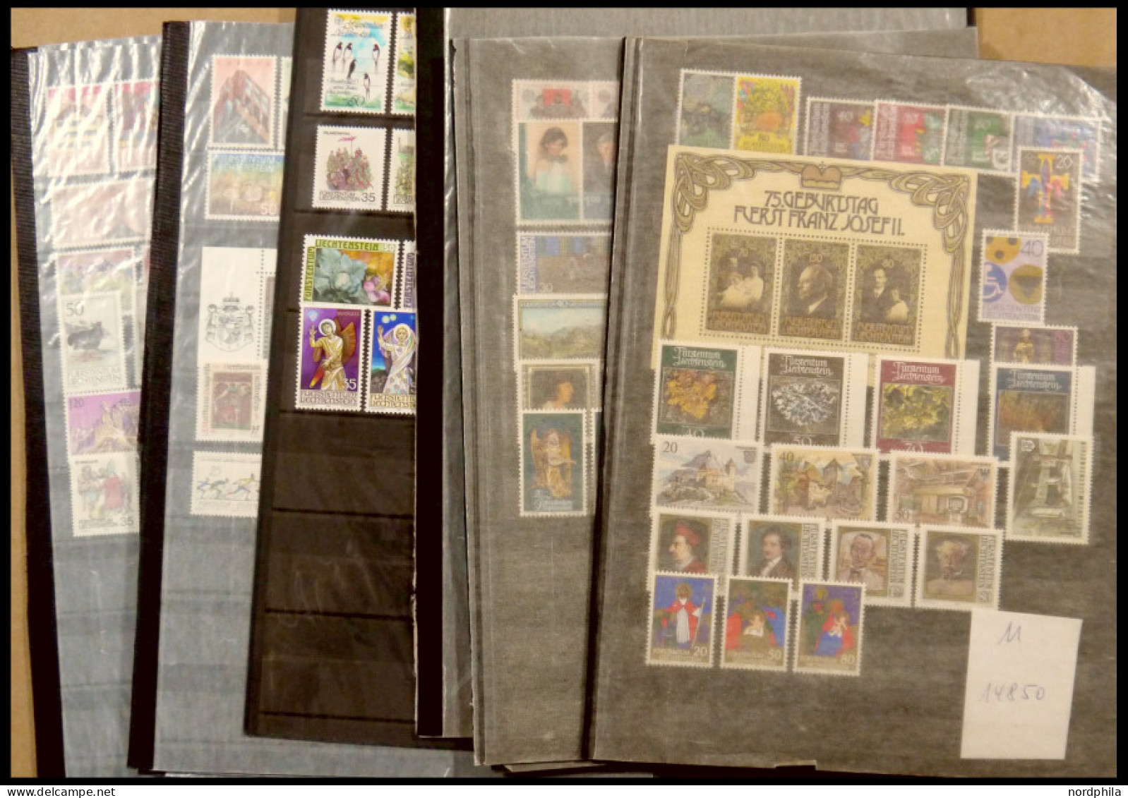 JAHRGÄNGE 764-1053** , 1981-92, 12 Komplette Jahrgänge, Postfrisch, Pracht, Mi. 438.- - Collections