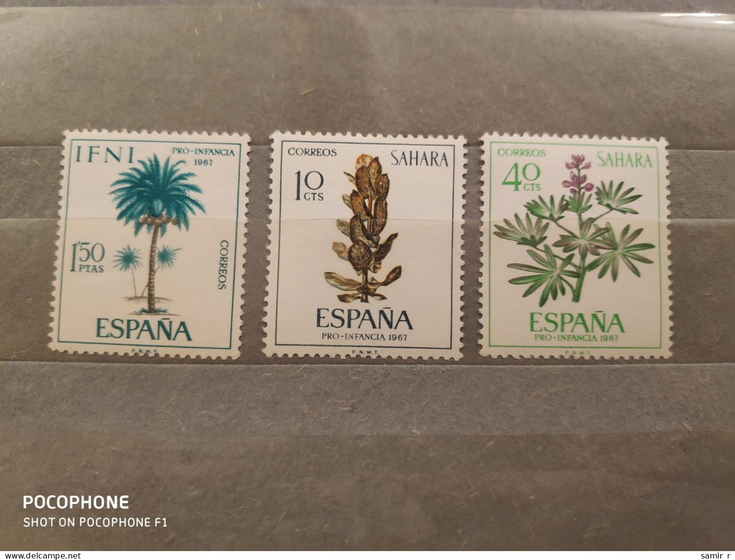 1967	Sahara	Flowers (F85) - Spaanse Sahara