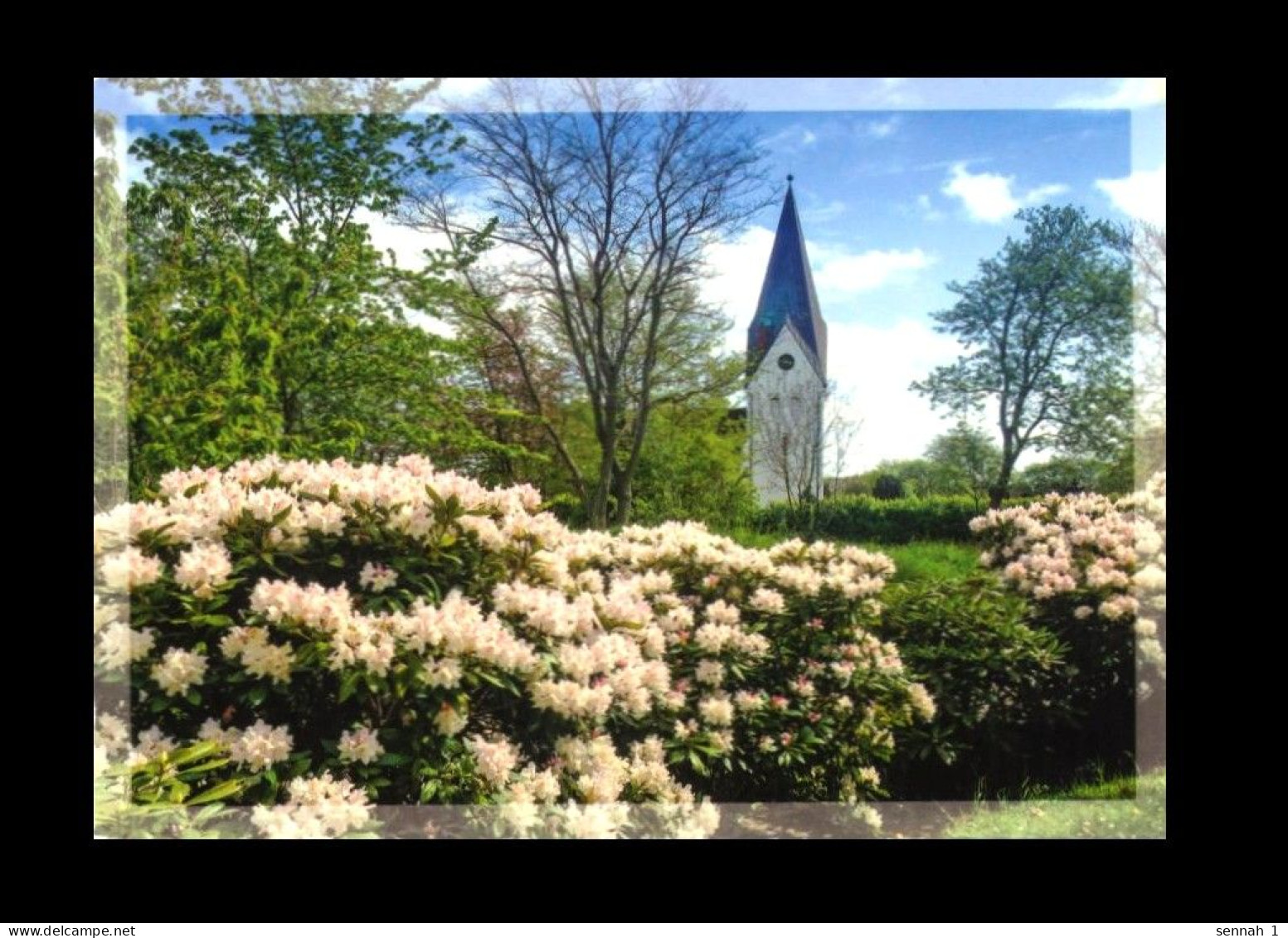 Bund / Germany: Ansichtskarte [AK] 'Amrum – Clemens-Kirche, Nebel [25946]' / Postcard 'Church Of St. Clement' Gebraucht - Nordfriesland