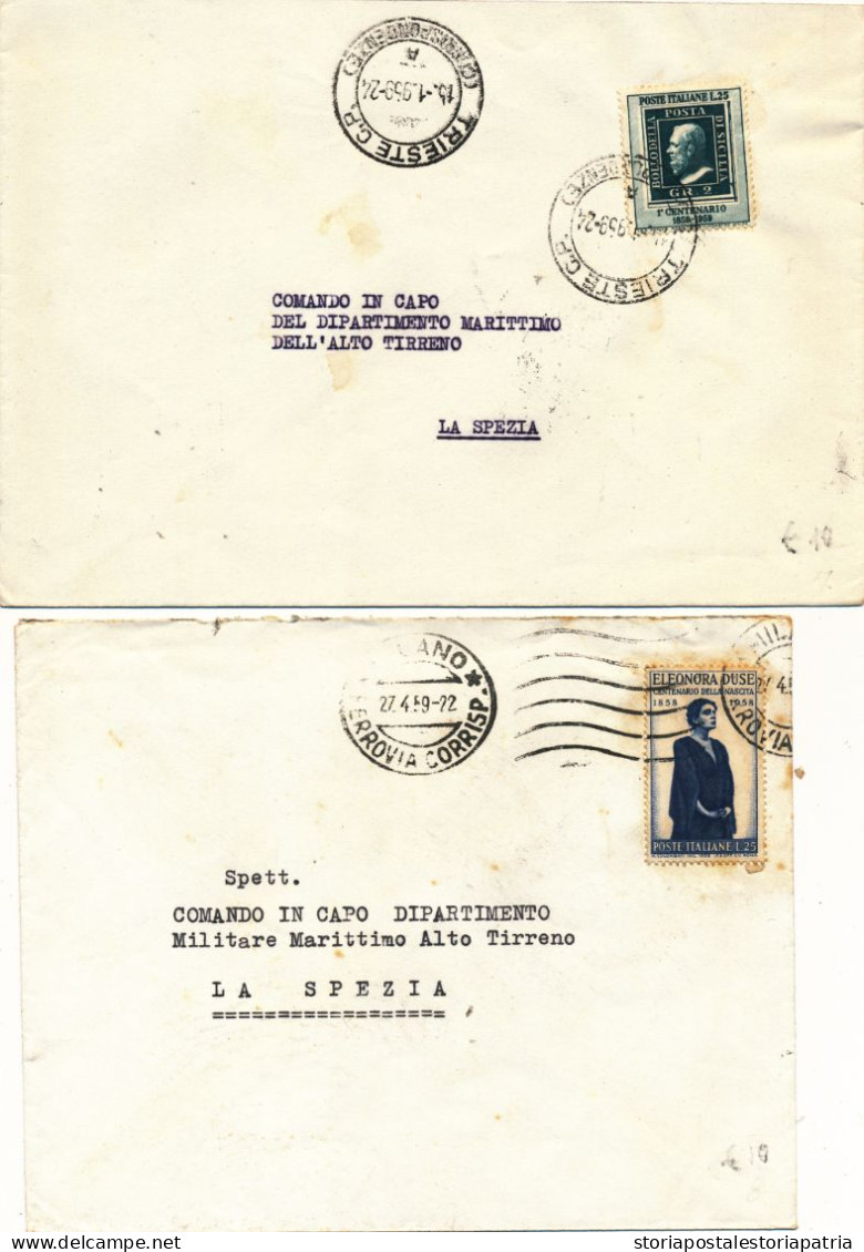 1948/60 REPUBBLICA LOTTO DI 86 BUSTE CON SINGOLI ISOLATI COMMEMORATIVI