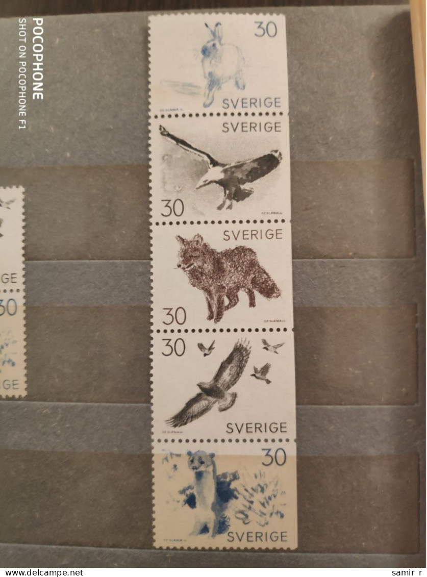 Sweden	Animals (F85) - Unused Stamps