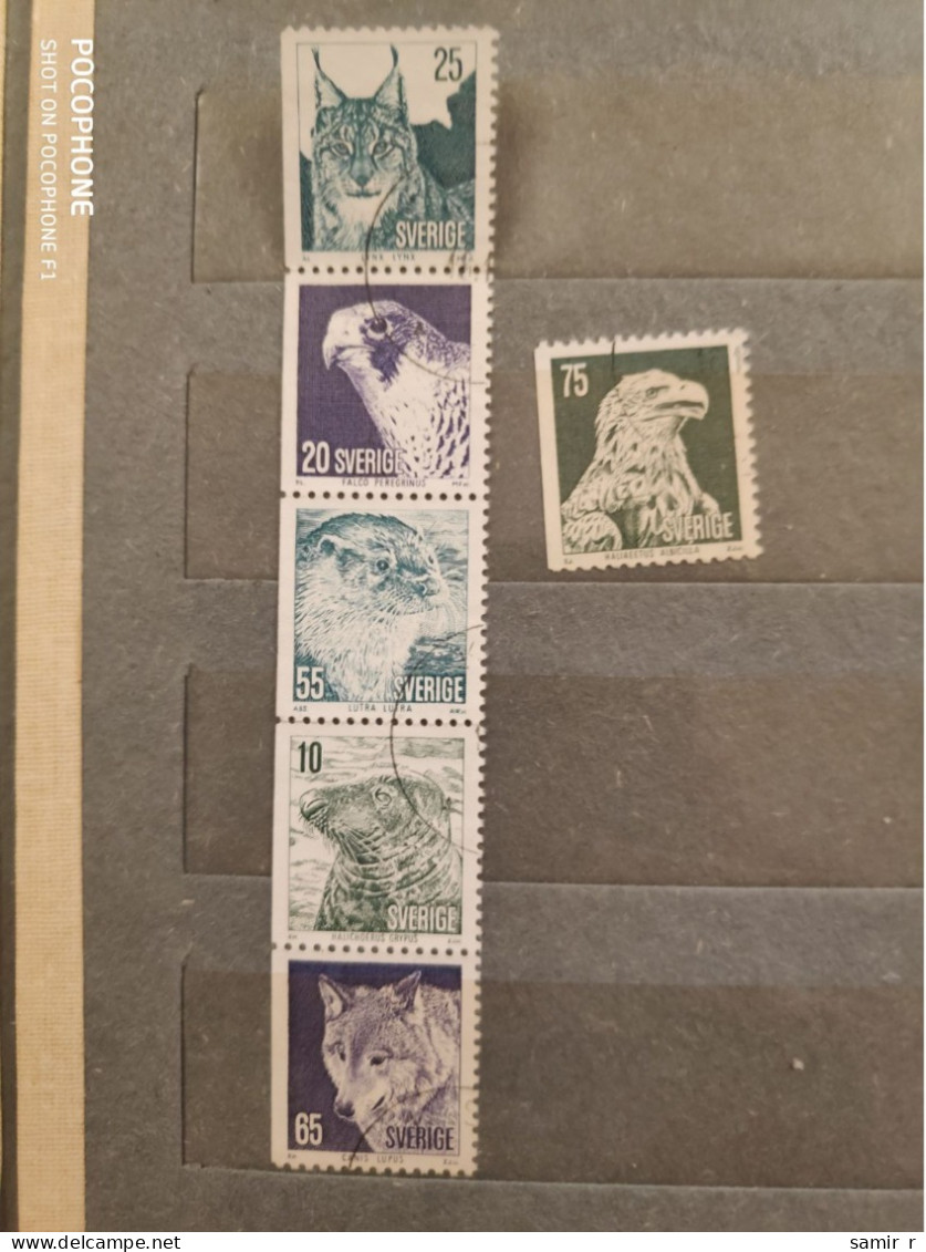 Sweden	Animals (F85) - Used Stamps