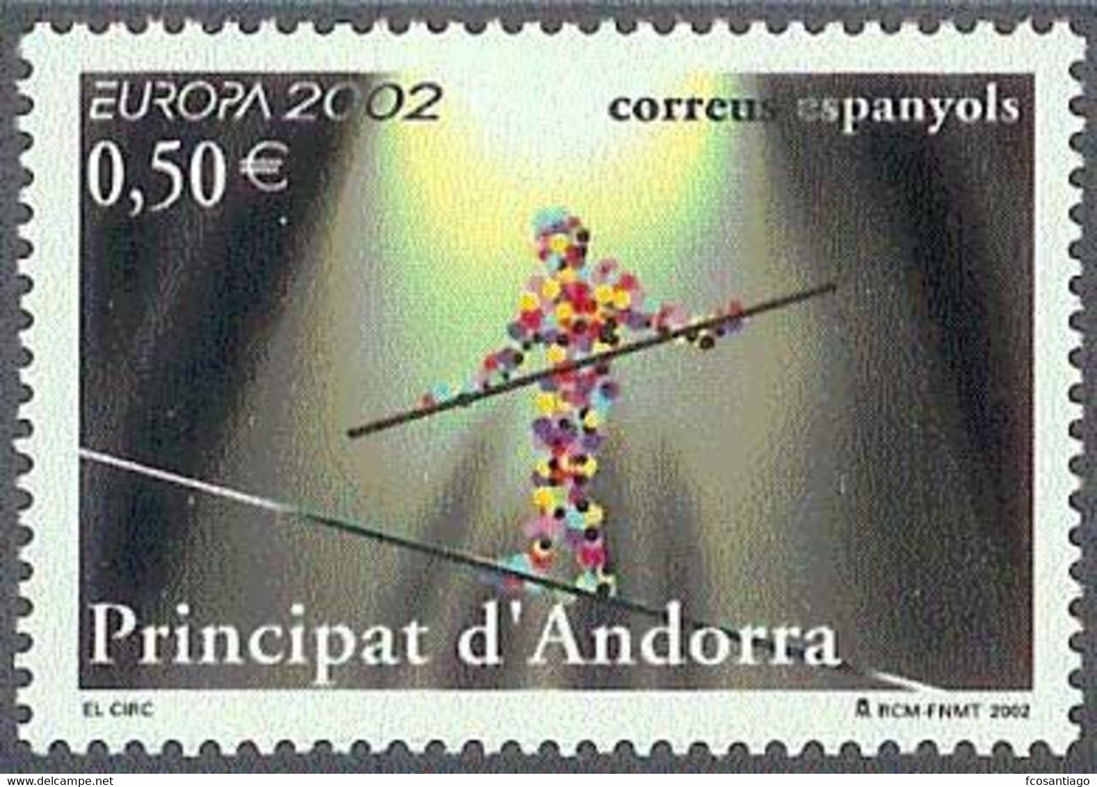 CEPT- ANDORRA 2002 - Edifil #295 - MNH ** - 2002