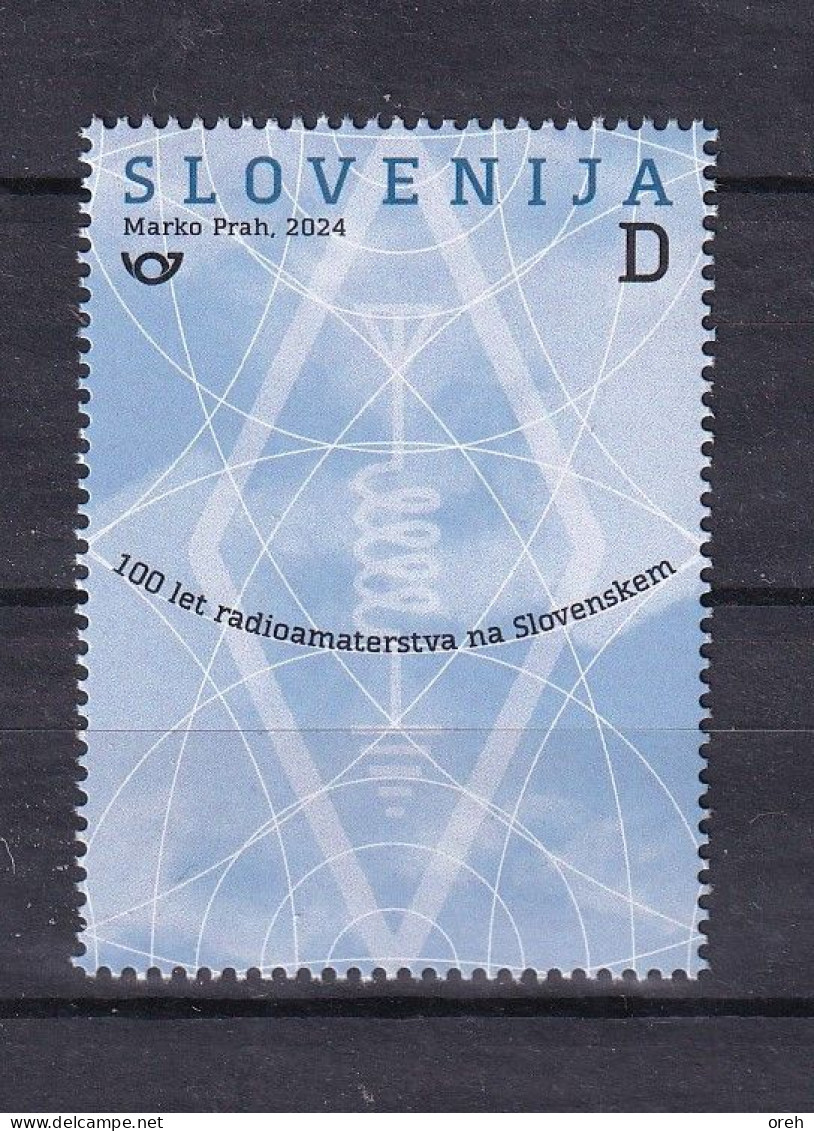 SLOVENIA 2024,100 YEARS OF AMATEUR RADIO IN SLOVENIA,,MNH - Slovénie