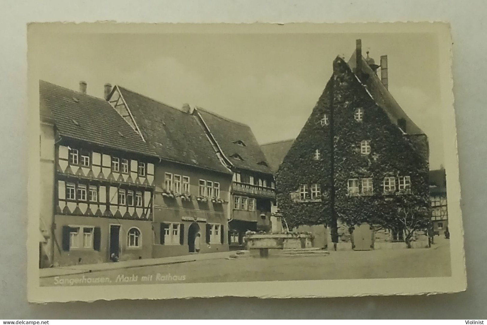 Germany-Sangerhausen, Markt Mit Rathaus - Sangerhausen