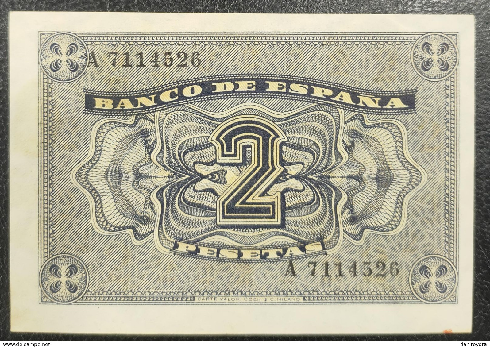 ESPAÑA. EDIFIL 429.  2 PTAS 30 DE ABRIL DE 1938 SERIE A, CONSERVACIÓN EBC+ - 1-2 Pesetas