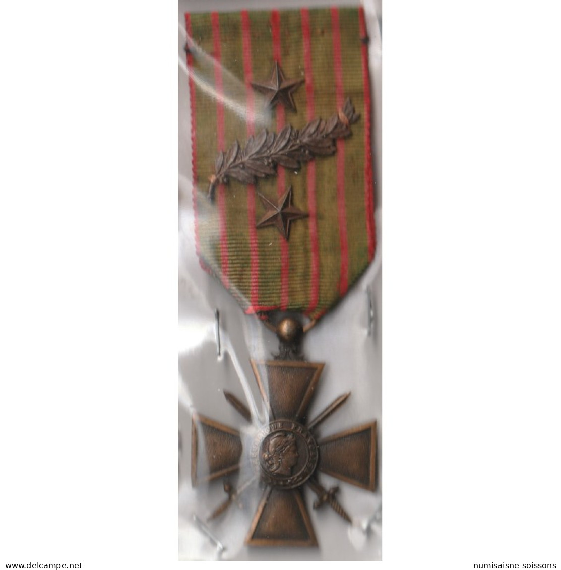 INSIGNE - CROIX DE GUERRE - 1914-1917 - Altri & Non Classificati