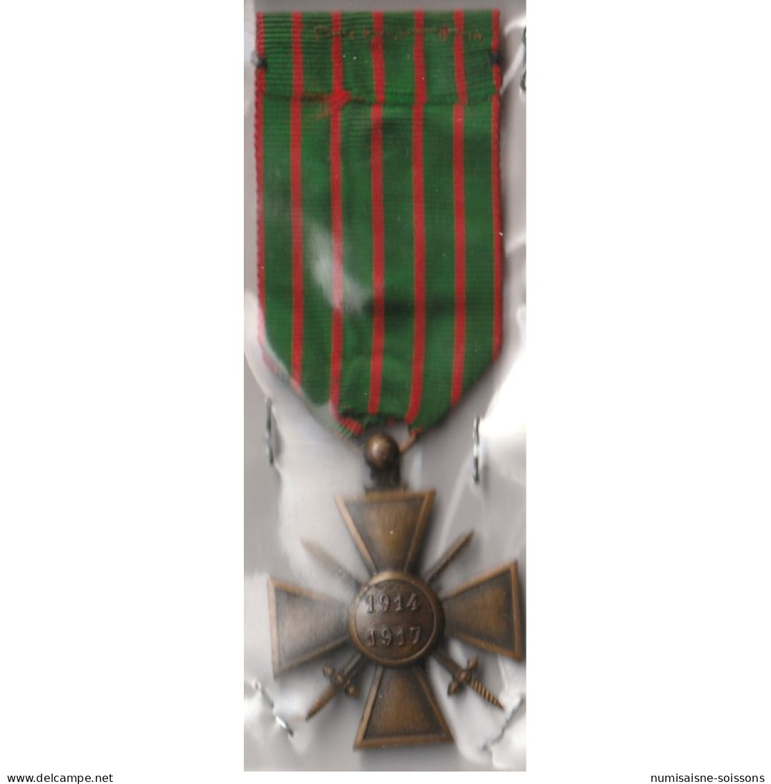 INSIGNE - CROIX DE GUERRE - 1914-1917 - Altri & Non Classificati