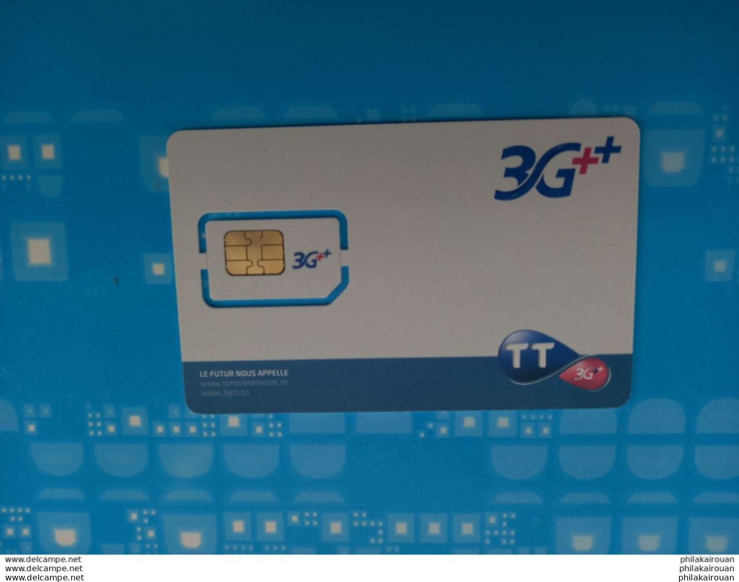 Carte SIM 3G++ Tunisietelecom. - Tunesien