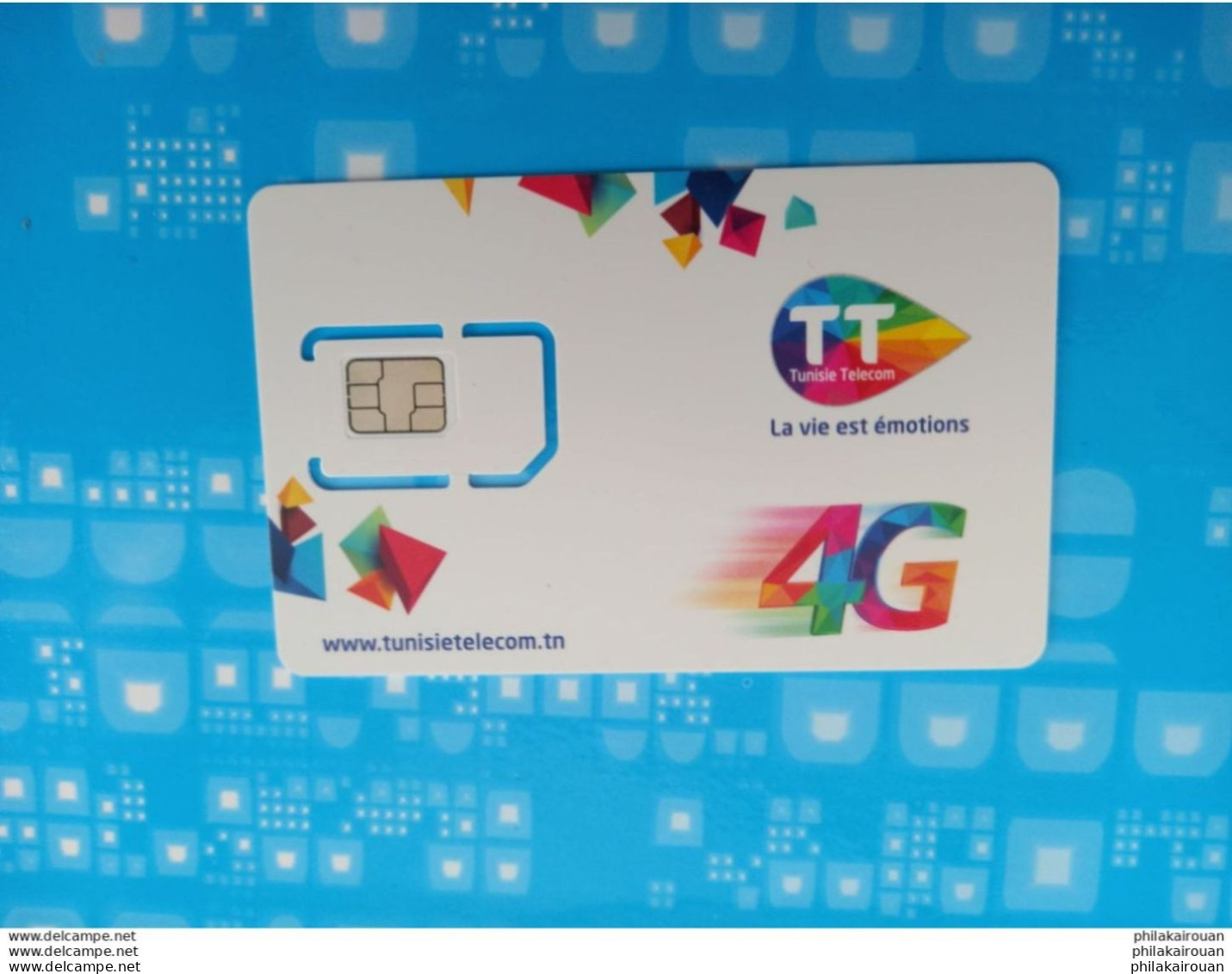 Carte SIM 4G Tunisietelecom. - Tunesien