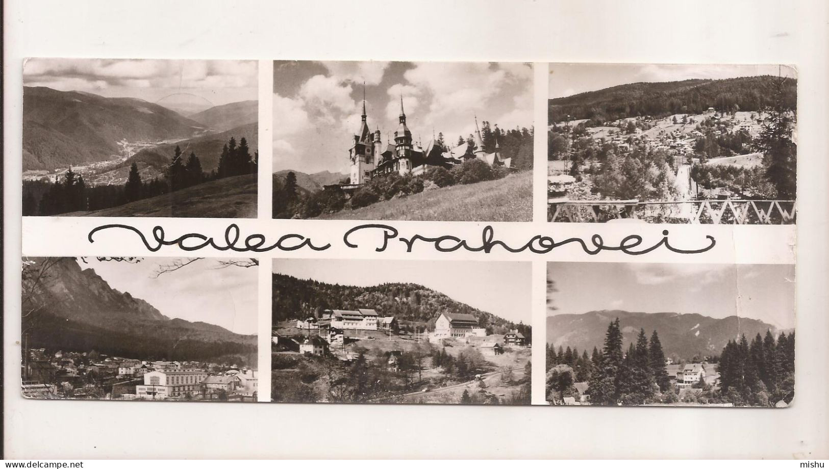 RF34 - Postcard - ROMANIA - Valea Prahovei, Format Lung. Circulated 1961 - Romania