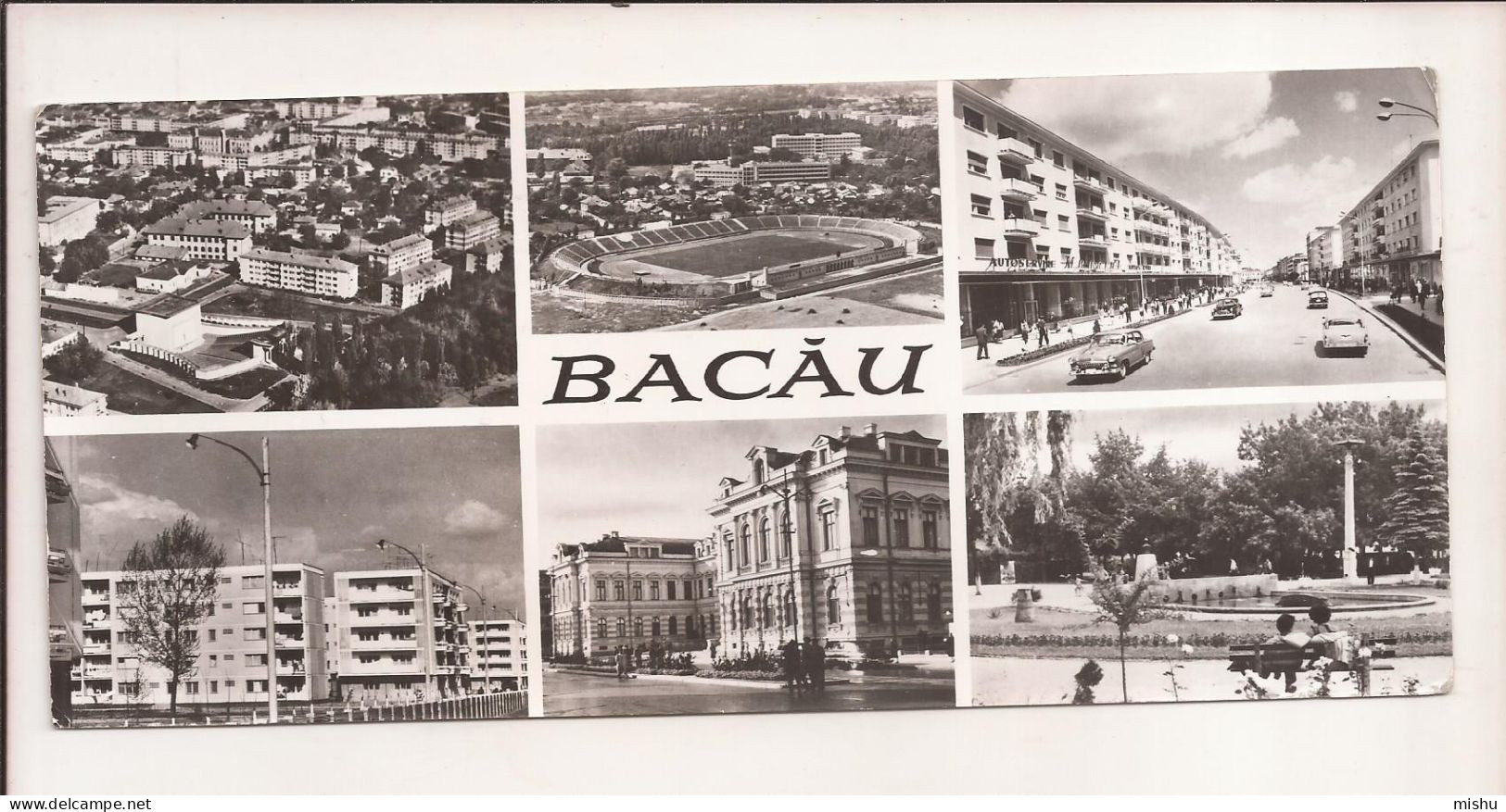 RF34 - Postcard - ROMANIA - Bacau, Format Lung. Circulated 1966 - Romania